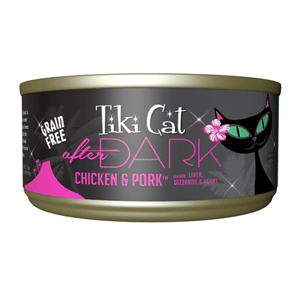 Tiki Cat After Dark Chicken & Pork Canned Cat Food Tiki Cat, After Dark, Chicken, Pork, Canned, Cat Food